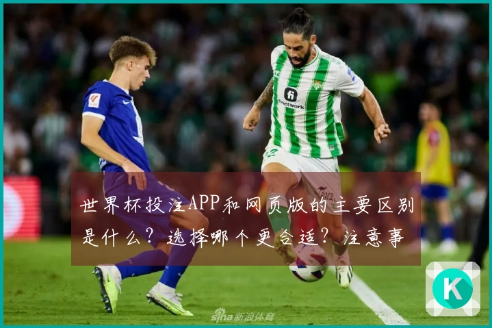 世界杯投注APP和网页版的主要区别是什么？选择哪个更合适？注意事项解析